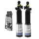 Pair Rear Air Struts Absorbers+Air Suspension Compressor For BMW 740i 3.0L 4.4L