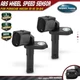 2x Front & Rear Driver Side ABS Wheel Speed Sensor for Porsche Macan 2015-2016