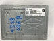 Used Engine Control Module (ECM) fits: 2018 Buick Enclave 3.6 Grade A