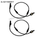 2PCS ABS Speed Sensor Front Right&Left for Mercedes-Benz E63 AMG E300 E320 E350