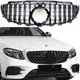 Mercedes E-Class W213 E200 E250 E300 E43 Front Bumper GT R Grill 2016-2021 Black