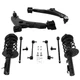 Front Complete Struts Control Arms Kit for Ford Focus 2006-2007 2.5L 2.3L 2.0L