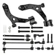 10PCS Front Control Arms Sway Bars Kit For 2004-2015 MAZDA 3 & 5 NON TURBO