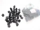 100 Pack MSI 6P OBD Connector Cap Black Dust Cap 62604437
