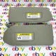 2003 - 2008 Honda Pilot Sun Visors Set Pair Left Right Tan 03 04 05 06 07 08