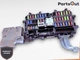 14-20 INFINITI Q50 FRONT DASHBOARD LOWER FUSE JUNCTION RELAY BOX MODULE UNIT OEM