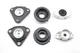 Pair Front & Rear Strut Mount + Bearing Kit for Mazda 3 Mazda 5 Volvo C30C70 S40