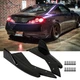 Glossy Black Rear Bumper Splitter Canard for 2007-15 INFINITI G35 G25 G37 SEDAN