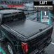 5.8FT Retractable Truck Tonneau Bed Cover For 2009-2025 Silverado/Sierra 1500