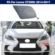 Left Driver Side Front Bumper Tow Hook Eye Cap Cover For Lexus CT200h 2014-2017