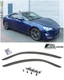 JDM Clip-On Window Visors Rain Guard Deflectors For 13-20 Scion FR-S | Toyota 86