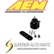 AEM Universal Adjustable Fuel Pressure Regulator - 20-150 PSI 25-302BK