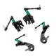 4x Front LH RH Air Suspension Height Level Sensors For 11-18 Audi A6 A7 S6 S7 S8