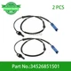 Pair Rear Left Right ABS Wheel Speed Sensor For MINI Cooper 08-15 34526851501