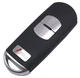 Remote Key Fob Shell Case Fit for Mazda 3 CX-3 CX-5 WAZSKE13D01 662F-SKE13D01...