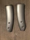 BMW MINI Cooper Pair of Centre Console Pillar Trim silverR50 R52 R53 1508200