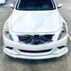 For 2010-2013 Infiniti G37 Sedan 4DR Painted White JDM Front Bumper Body Kit Lip