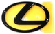 FITS LEXUS GX470 REAR EMBLEM PEARL BLACK  W ALIGN PINS 03 04 05 06 07 08 09