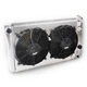 3 Row Radiator+Shroud Fan for 1982-2002 Chevy S10 Blazer / 1984-1990 Corvette V8