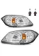 Fits 2005-2010 Chevy Cobalt 05-06 Pontiac Pursuit LED Halo Projector Headlights
