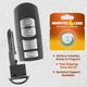 For 2014 2015 2016 2017 2018 Mazda 3 Replacement Remote Smart Key Fob Blade 4b