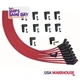 Moroso 52009, Kit Ultra Plug Wire Set Universal V8 Red Performance Racing Parts