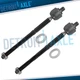 Front Inner Tie Rods End Links for 2019 2020 2021 2022 2023 Mazda 3 Japan Built