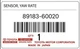  89183-60020 | Genuine Toyota&reg; Tacoma Yaw rate Sensor 2004-2012 OEM