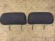 03 04 05 06 07 08 Toyota Matrix Rear Set of 2 Headrest Head Rest Black Cloth OEM