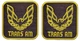 Firebird Pontiac Trans Am Bandit Racing Eagle PATCH  | 2PC IRON ON SEW 3.5"X3.5"
