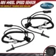 2x Front LH & RH ABS Speed Sensor for Chevrolet Traverse Buick Enclave 2018-2023