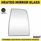 Tow Mirror Glass Upper Heated Passenger Side For 15-22 Ford Transit 150 250 350
