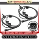 2x Front LH & RH ABS Wheel Speed Sensor for Cadillac CTS 2008-2014 AWD 15855539