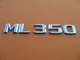 98 99 00 01 02 03 04 05 MERCEDES ML350 ML REAR LID EMBLEM LOGO BADGE SIGN A17983