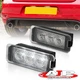 2PCS Bright LED License Plate Lights Lamps For Porsche Boxster Carrera 996 997