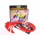 Taylor 74258 Spark Plug Wires Spiro-Pro 8mm Red 135 Degree Boots For Ford