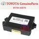 Genuine Toyota COMPUTER, IMMOBILIZER CODE 89784-60070