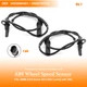 2PCS Rear ABS Wheel Speed Sensor Fits 2014-2020 BMW 228i 230i M235i M240i Direct