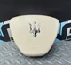 ⭐ OEM 2014-2023 MASERATI GHIBLI QUATTROPORTE STEERING WHEEL AIRBAG TAN/CREAM