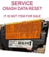 Service, Reset CRASH DATA 2017-20 Nissan Rogue Module 98820-4BS0A