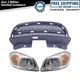 Lighting Kit Fits 2008-2010 Chevrolet Cobalt GM1200635 GM2502251 GM2503251