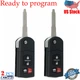2 For 2010 2011 2012 2013 Mazda 3 Mazda 6 Keyless Entry Key Car Remote Fob