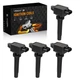 4x Ignition Coils Set for Mazda 3 CX-5 CX-3 2.0L 2.5L 2012-2019 PE0118100A