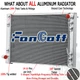 For 2009-2013 Infiniti G37 Sedan/2013-2017 Nissan 370Z 2-Rows Radiator+Condenser