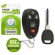 Replacement For 08 09 10 11 12 13 14 15 Buick Enclave Key + Fob Remote
