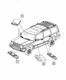 Genuine Mopar Occupant Restraint Module 68000233AD