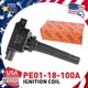 Ignition Coil Fit for 2012-2023 Mazda 3 Sport 6 CX-5 MX-5 2.0L 2.5L PE01-18-100A