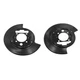 4L3Z2C028AA Pair Rear Left & Right Brake Dust Shield For2004-2008 Ford F-150 New