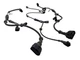 2011-2018 PORSCHE CAYENNE REAR ABS WHEEL SPEED SENSOR /PARKING BRAKE HARNESS SET