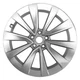 For Tesla 3 21 10 Alloy Factory Wheel I-Spoke Sparkle Silver 19x8.5 Alloy
